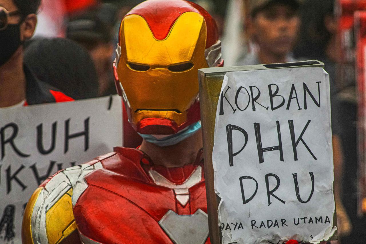 Elemen Buruh dan Mahasiswa...