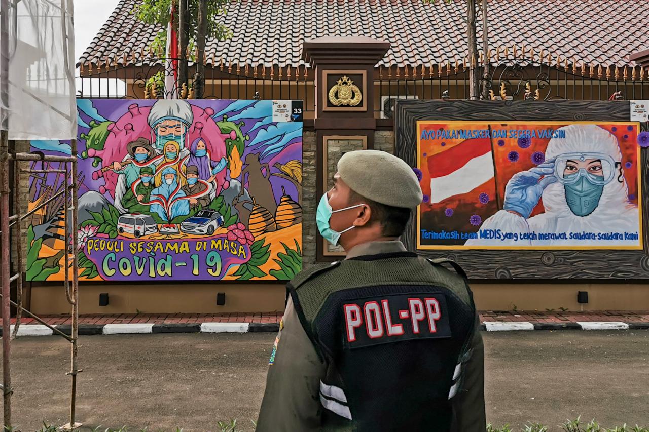 Begini Penampakan Mural...