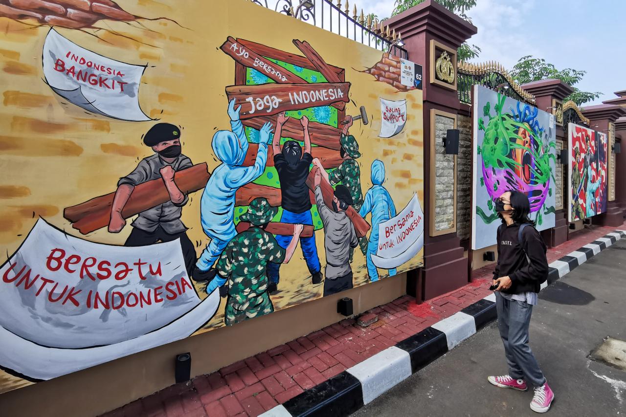 Begini Penampakan Mural...