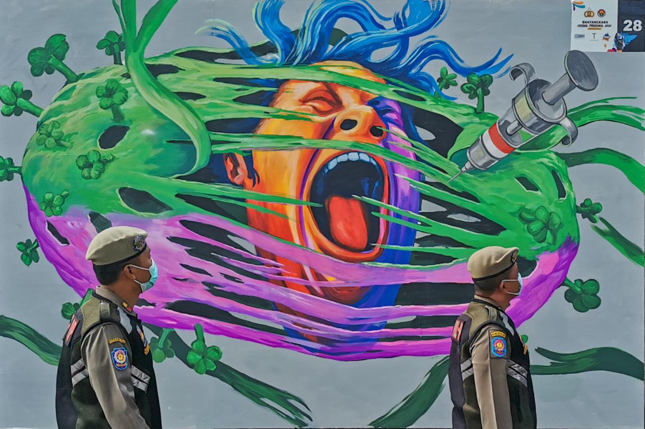Begini Penampakan Mural...
