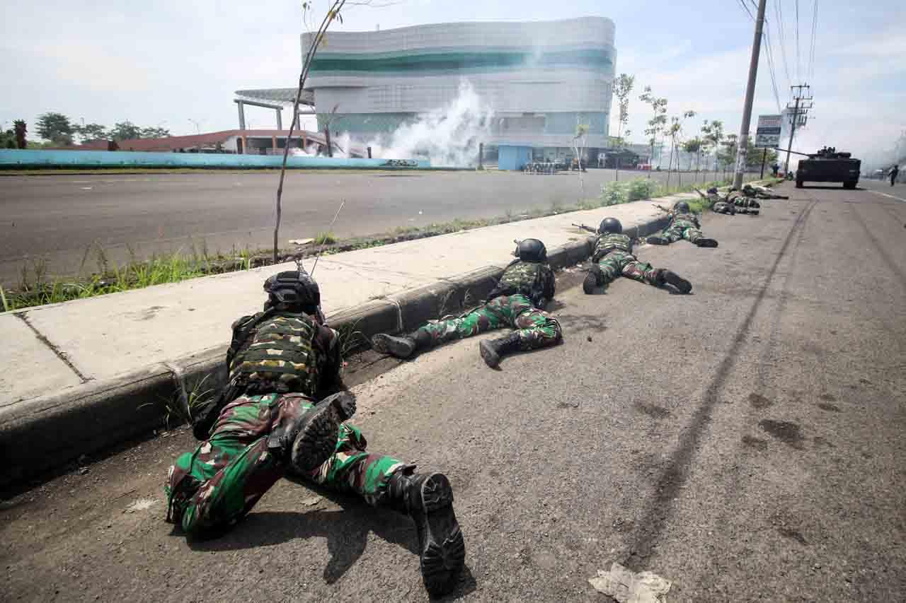 Aksi Prajurit Marinir...