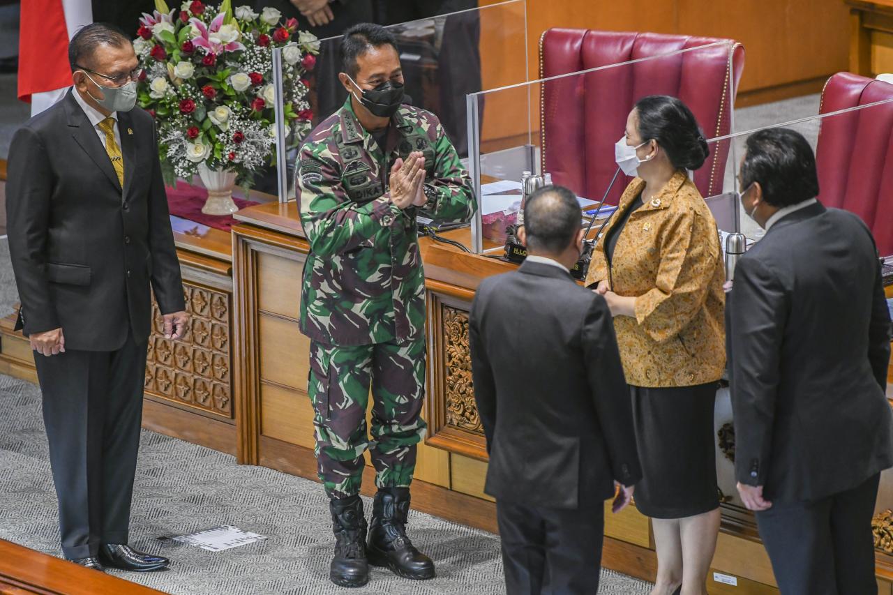 Senyum Andika Perkasa...