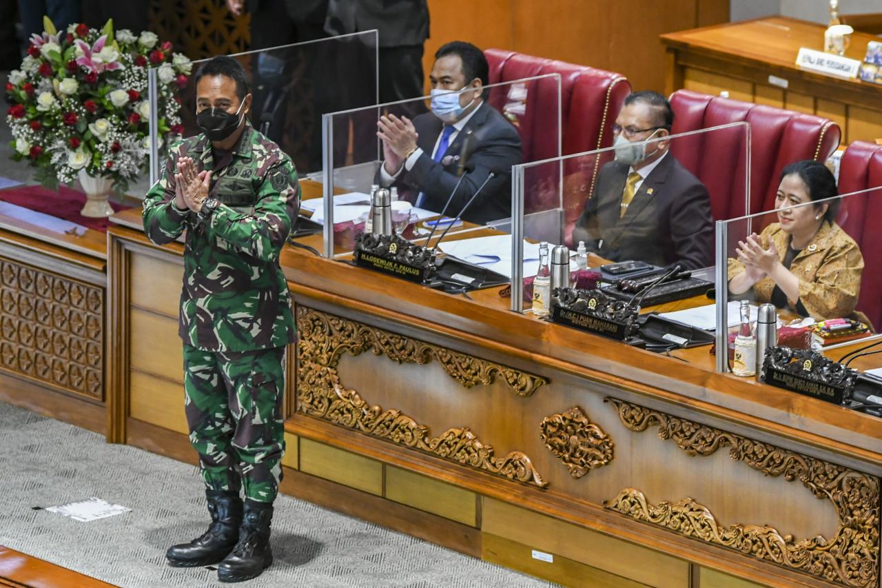 Senyum Andika Perkasa...