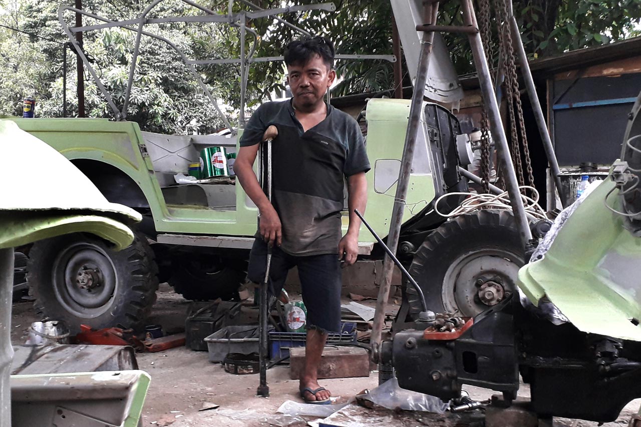 Kehilangan Satu Kaki...