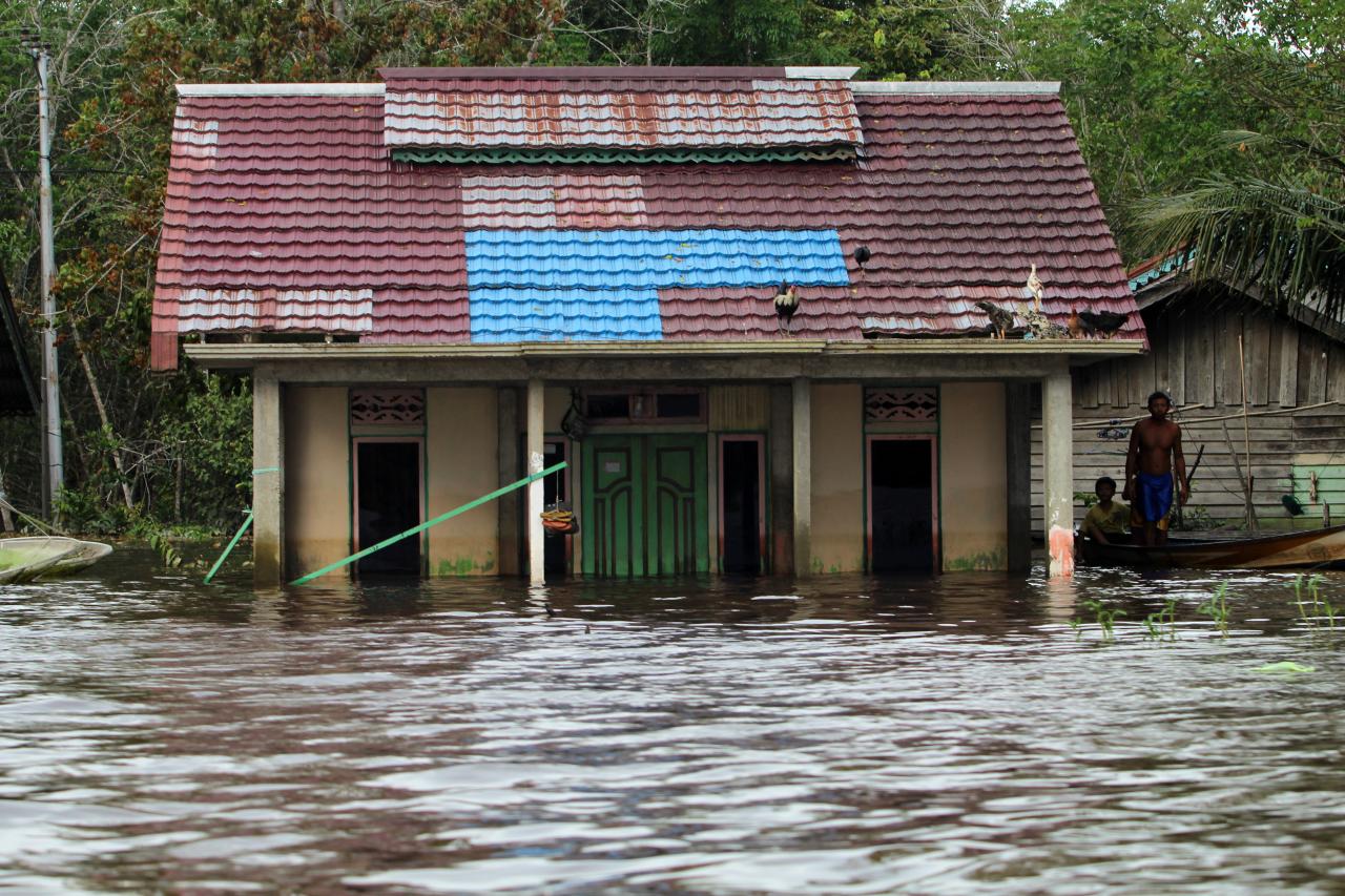 Empat Pekan Banjir Sintang,...