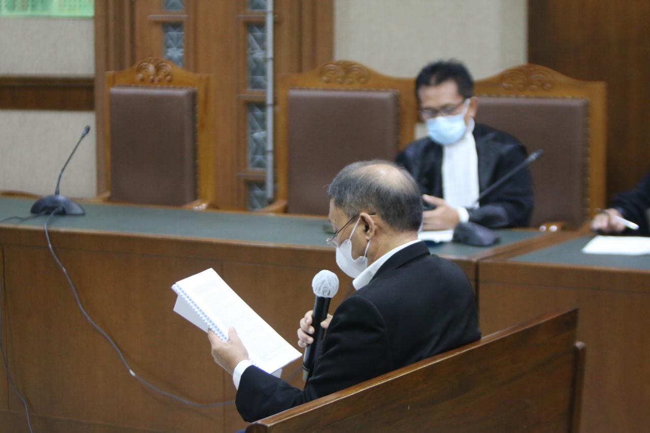 Sidang Pledoi Terdakwa...