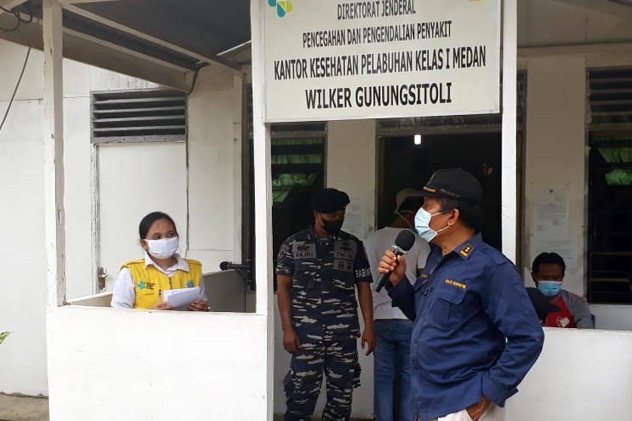 Lanal Nias Dukung Percepatan...