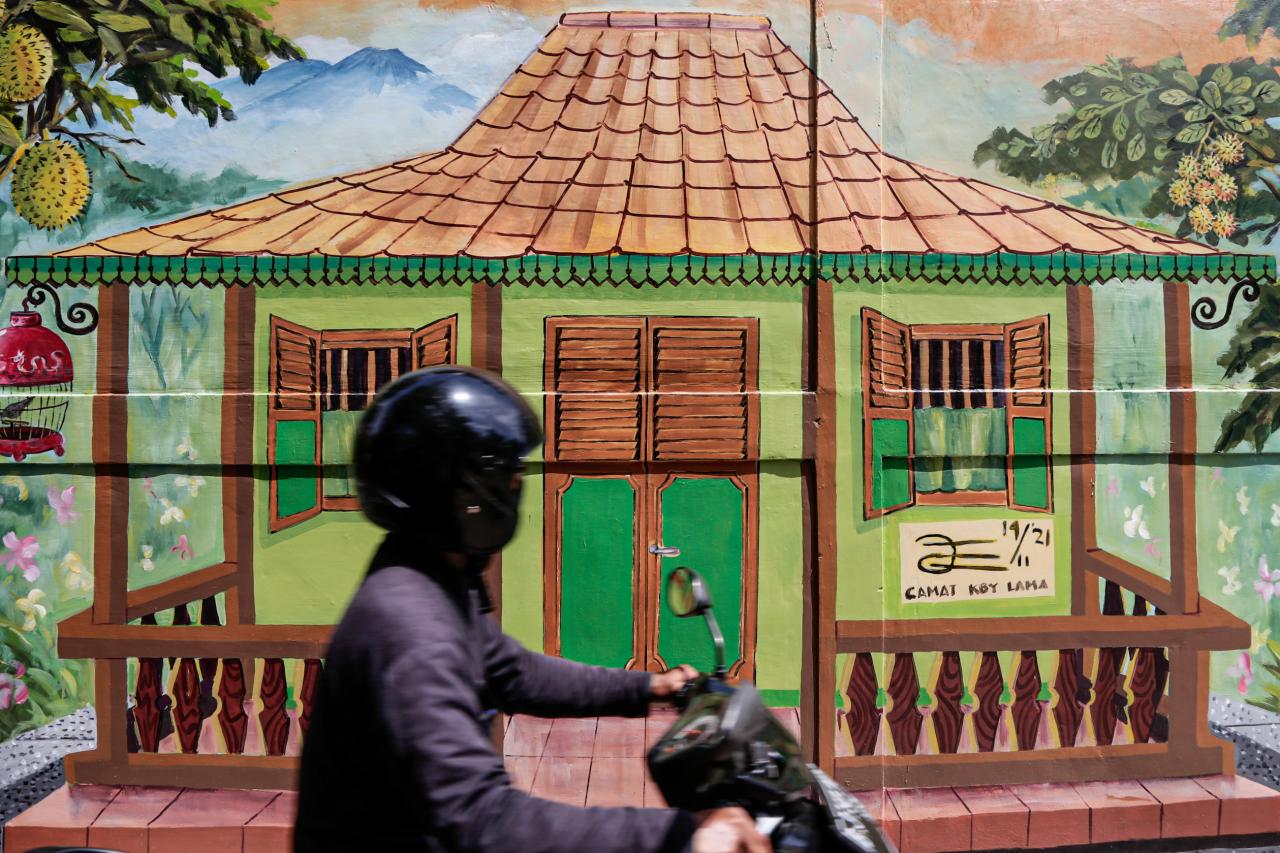 Warna-warni Hiasan Mural...