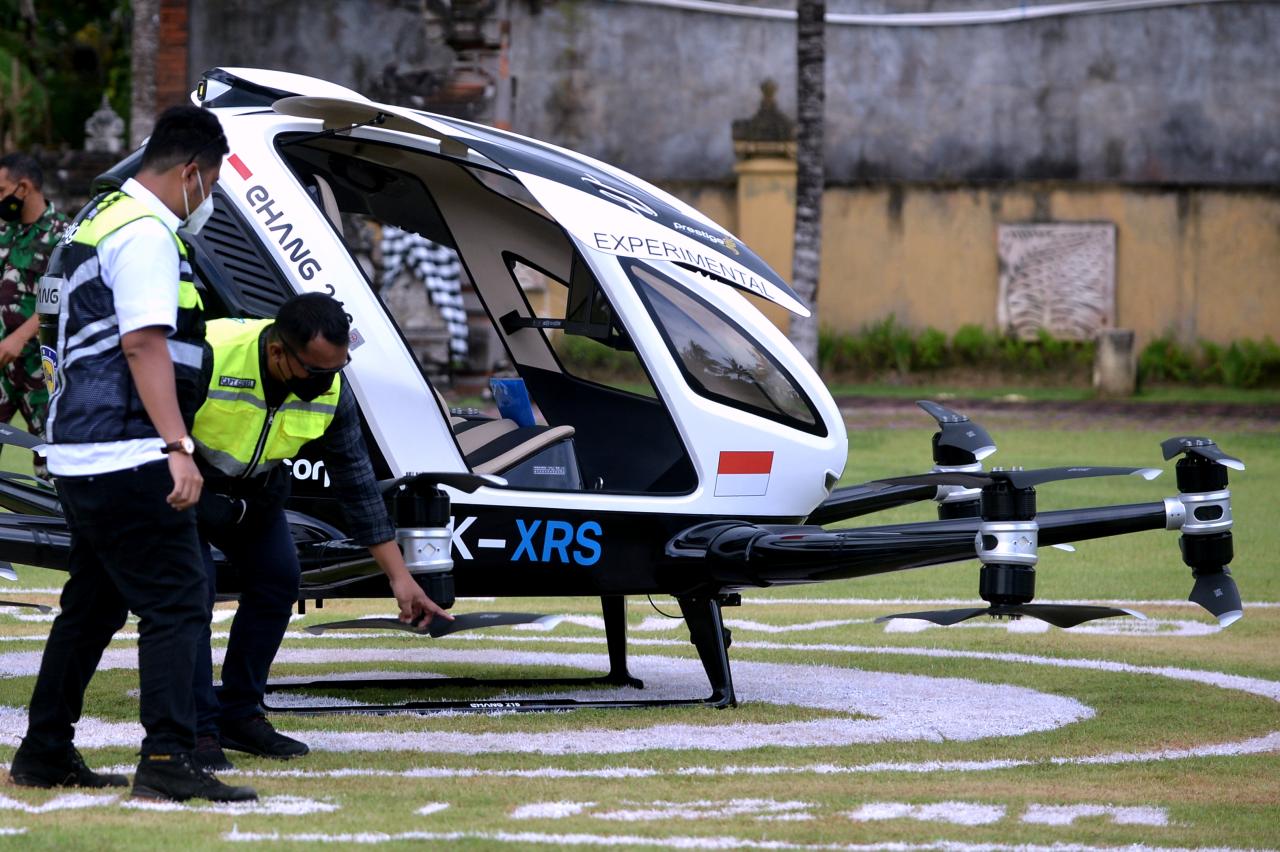 Penampakan Taksi Terbang...