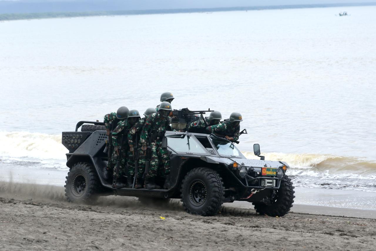 Aksi Prajurit Raider...