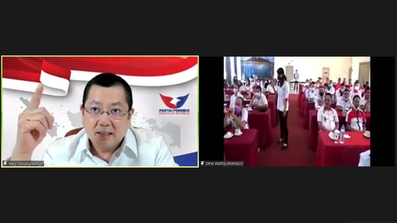 Hary Tanoesoedibjo Hadiri...