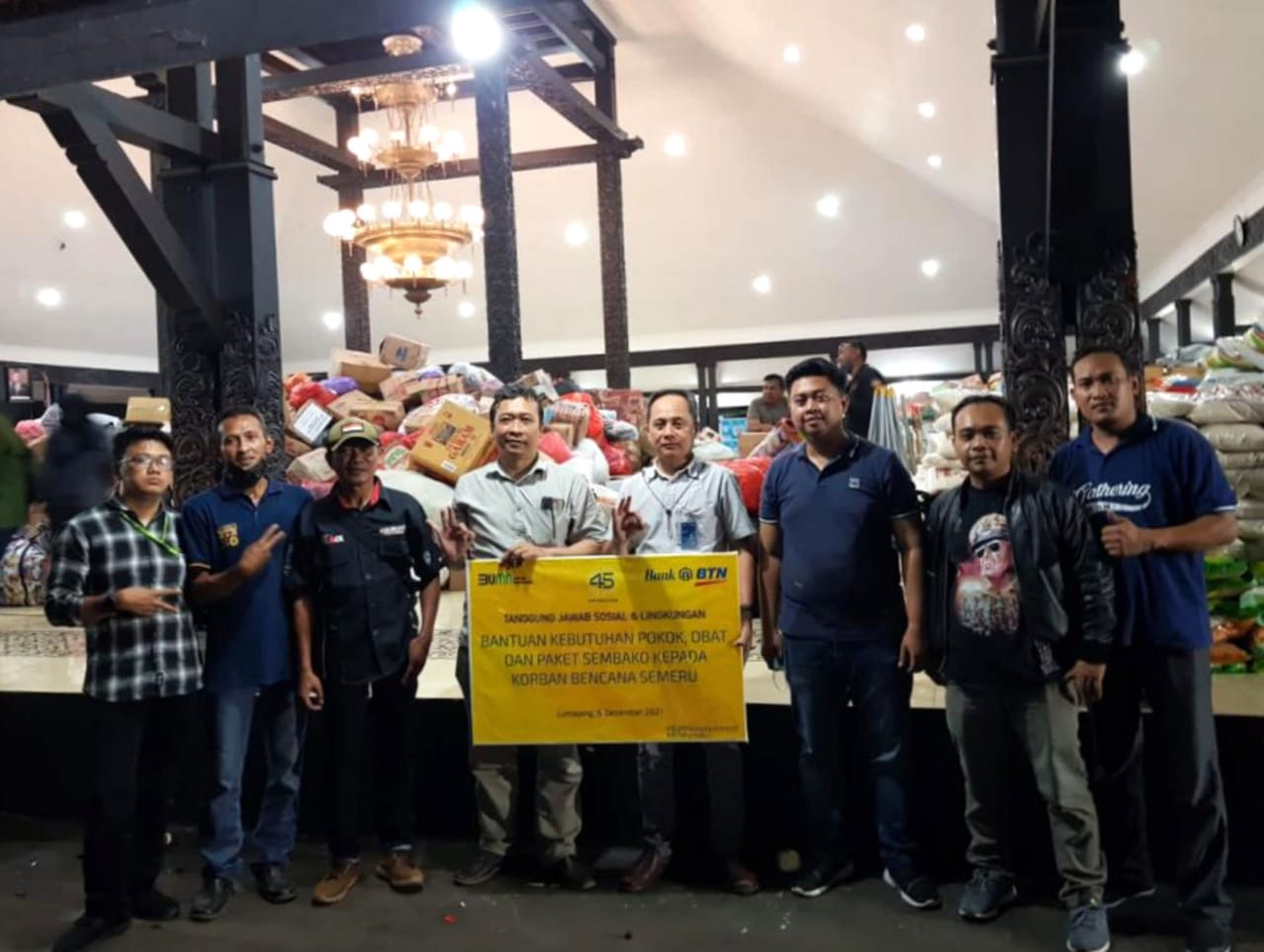 BTN Peduli Semeru