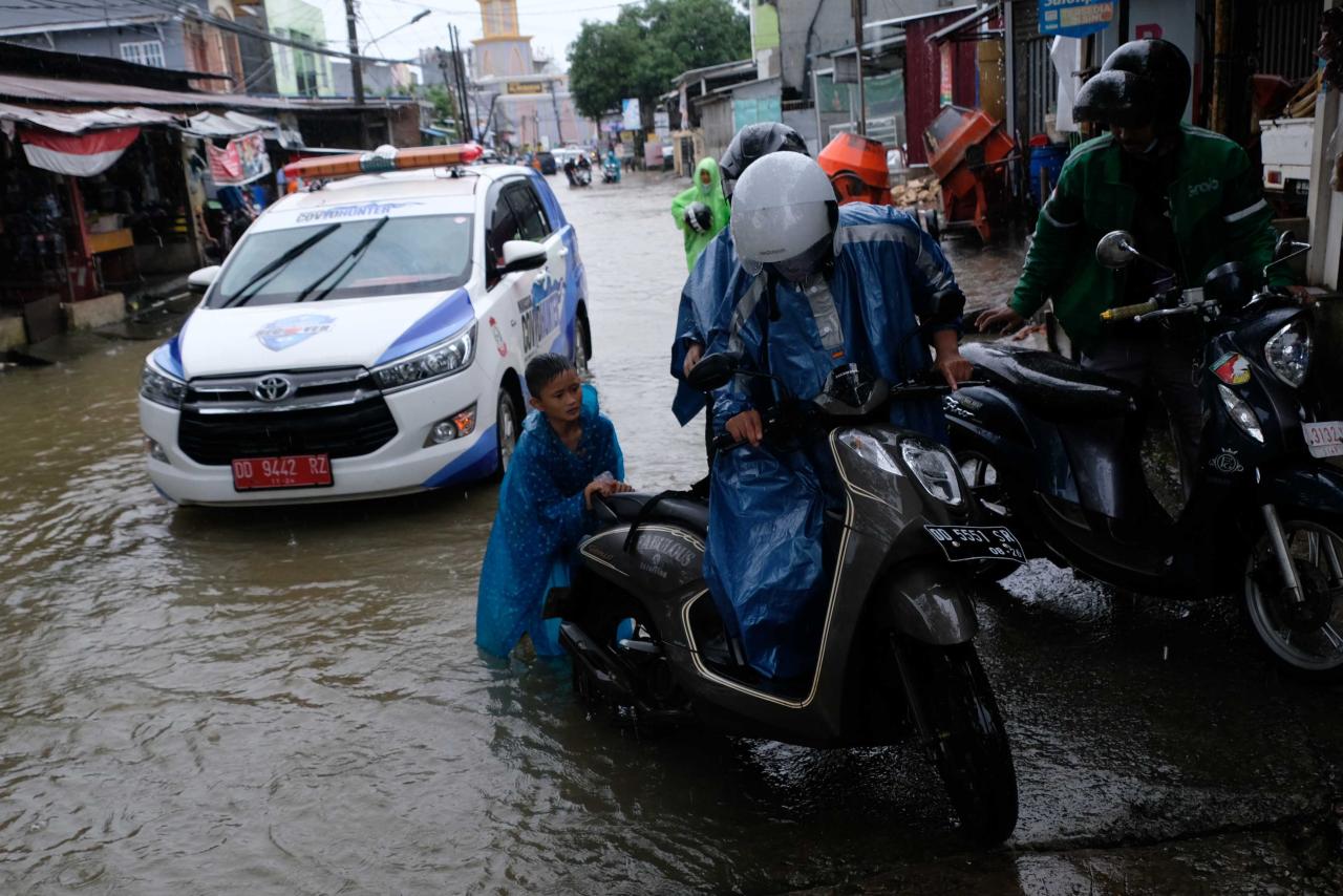Banjir di Kota Makassar