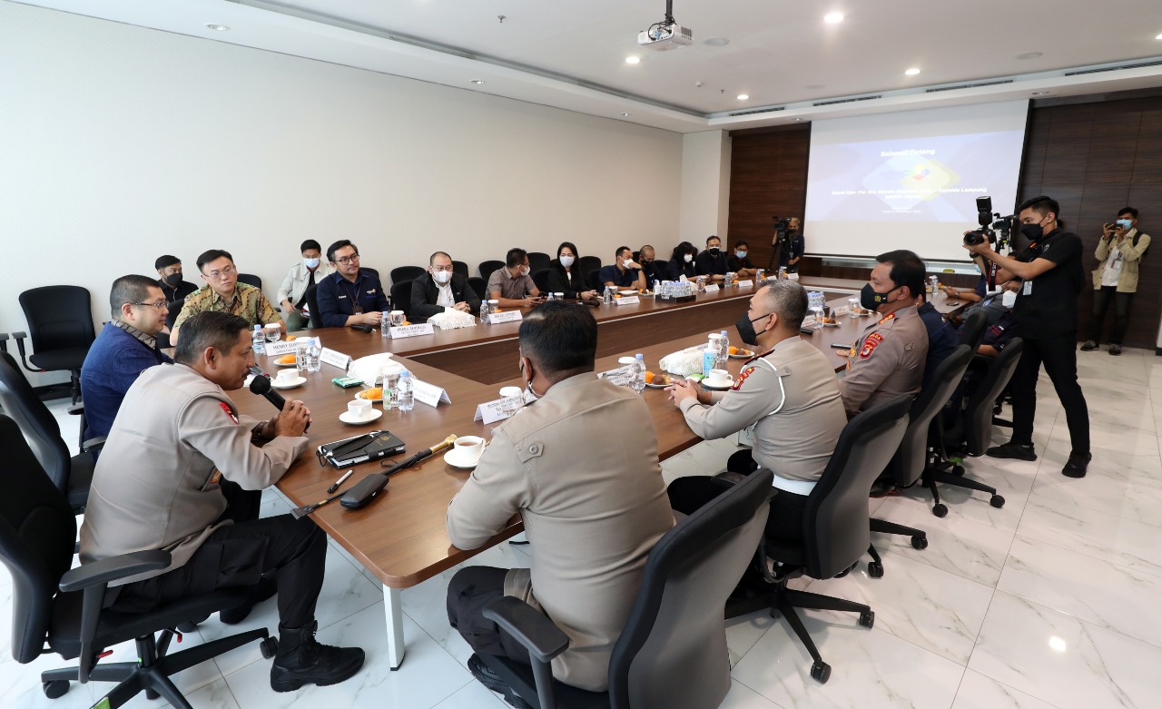Kunjungan Kapolda Lampung...