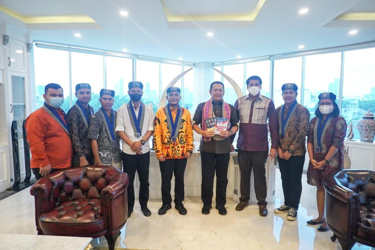 Temui Ketua MPR RI,...