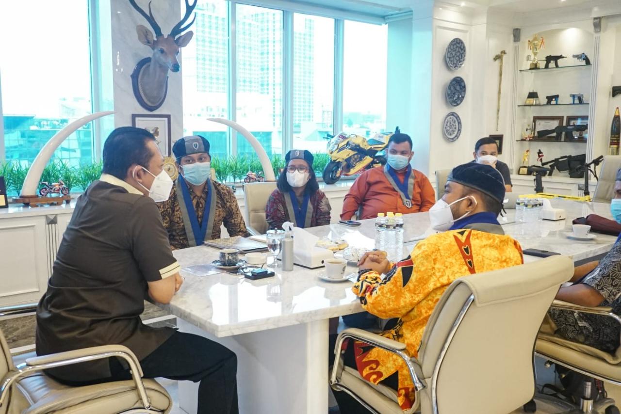 Temui Ketua MPR RI,...