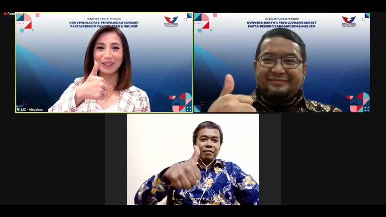 Webinar Partai Perindo...