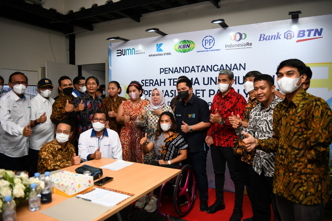 BTN Serahkan Hunian...