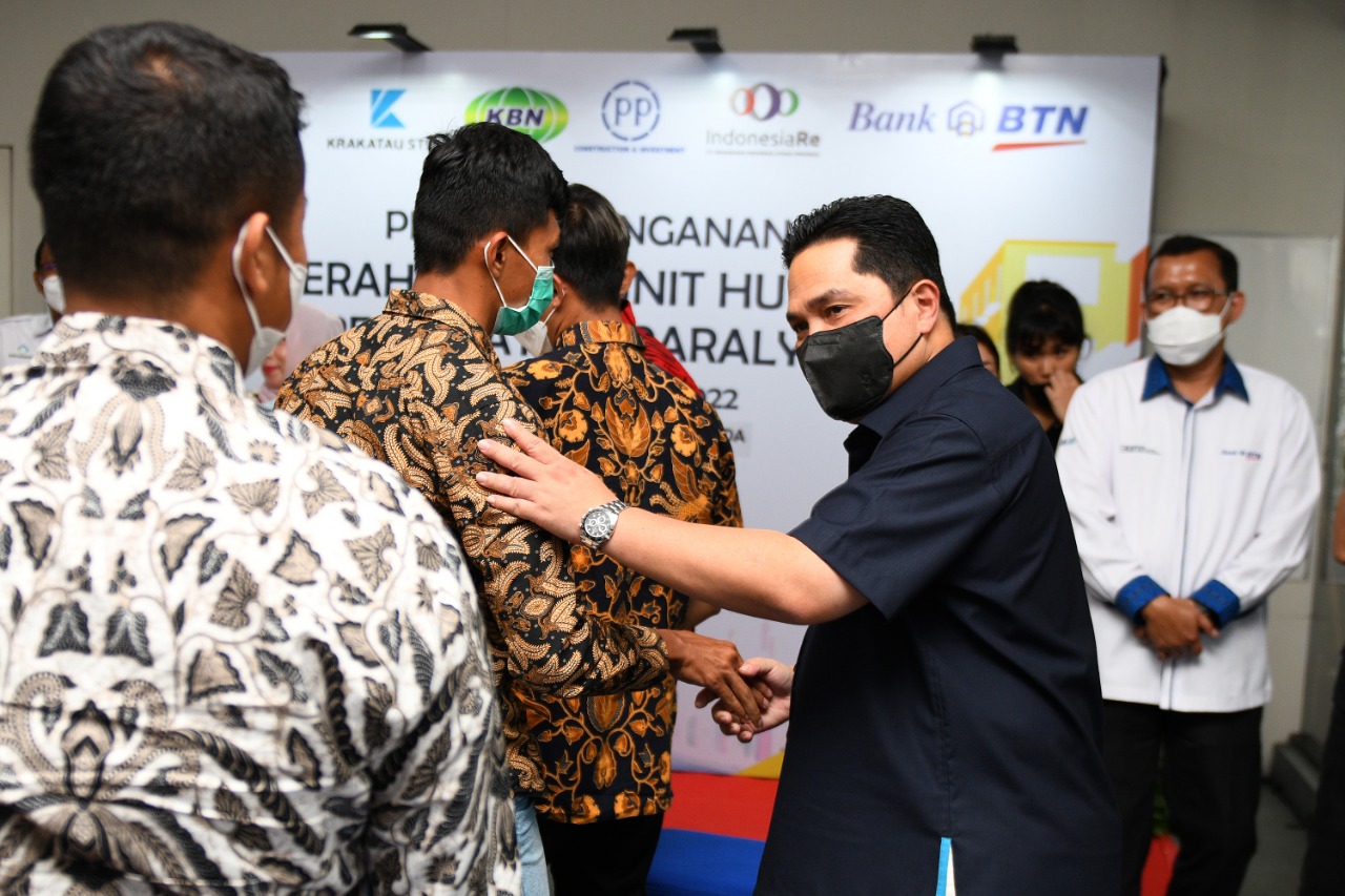 BTN Serahkan Hunian...