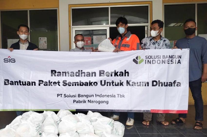 SIG Salurkan Bantuan...