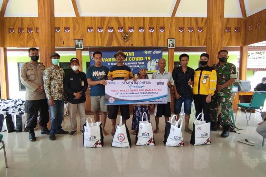 SIG Salurkan Bantuan...