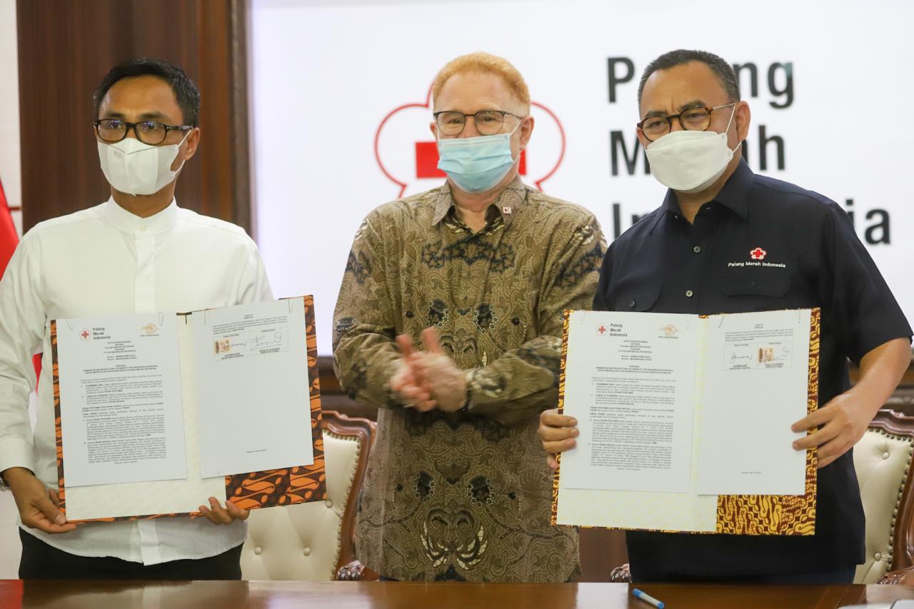 Pos Indonesia dan PMI...