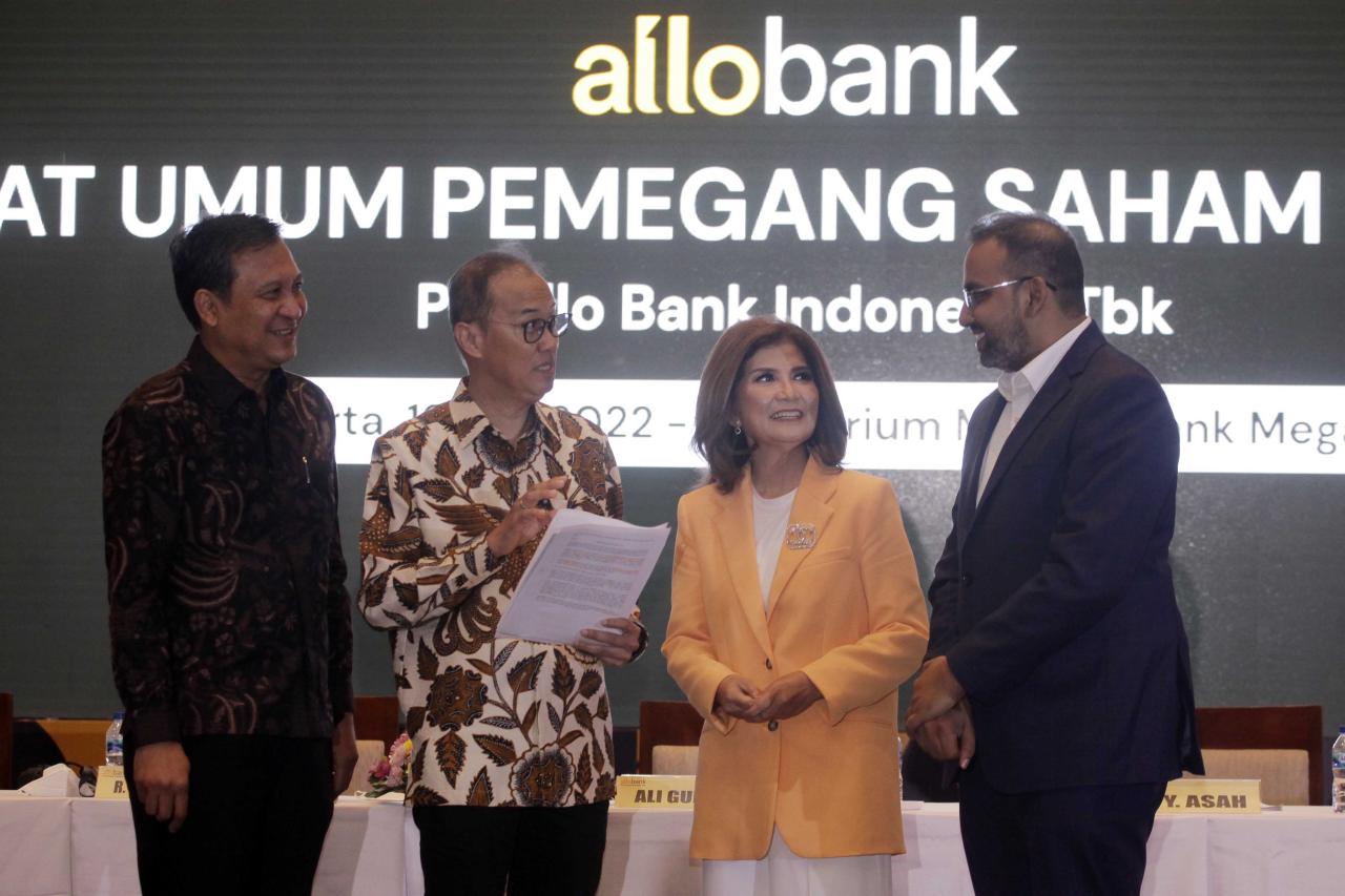 Gelar RUPST, Allo Bank...