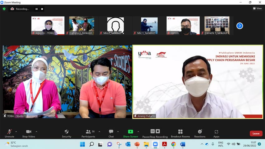 YDBA Terus Dorong UMKM...