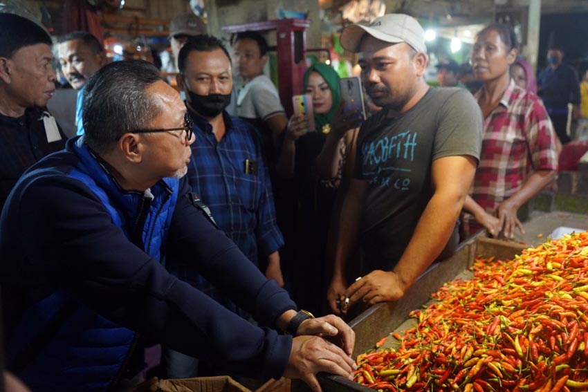Sidak Pasar Malam Keputran,...