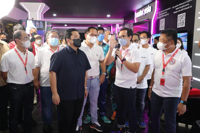 Menteri Erick Thohir...