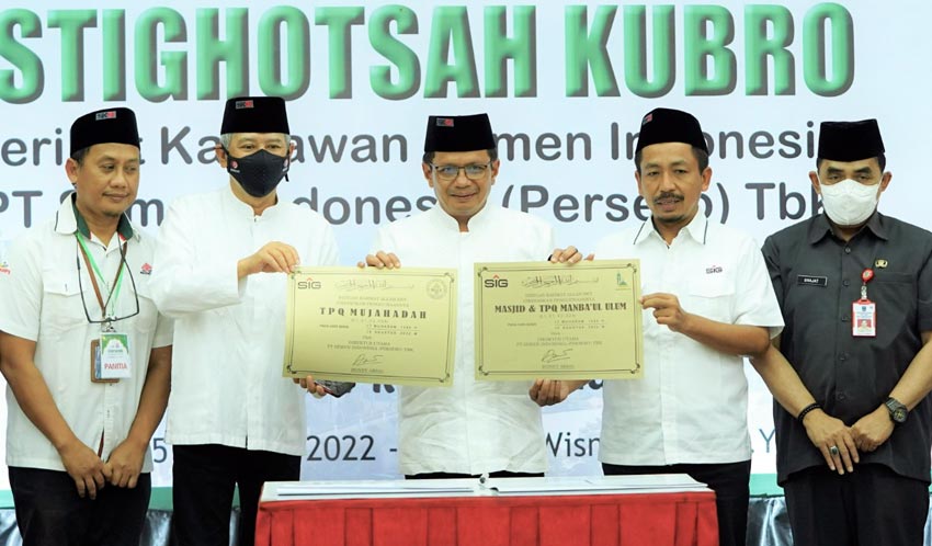 SIG Bangun TPQ dan Renovasi...