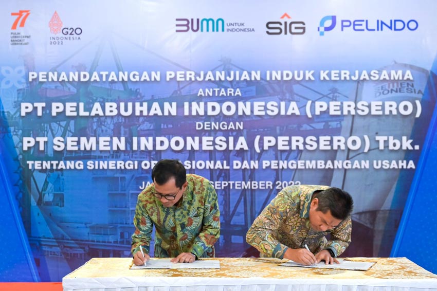 SIG dan Pelindo Perkuat...