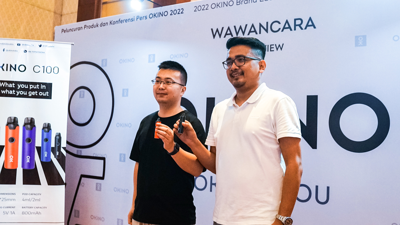 OKINO Rilis C100, Vape...