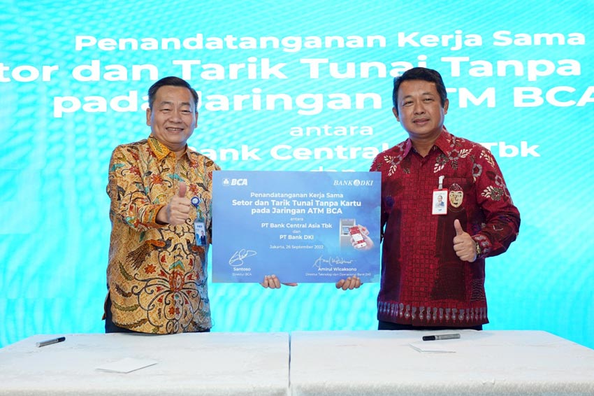 BCA dan Bank DKI Jalin...