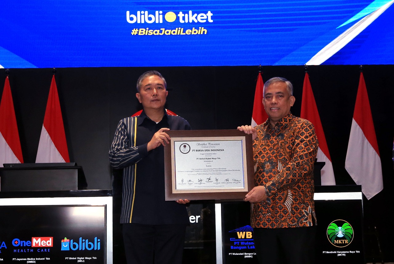 Blibli Resmi Melantai...