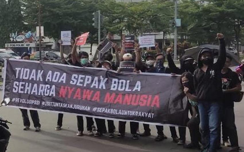 Suporter di Palembang...