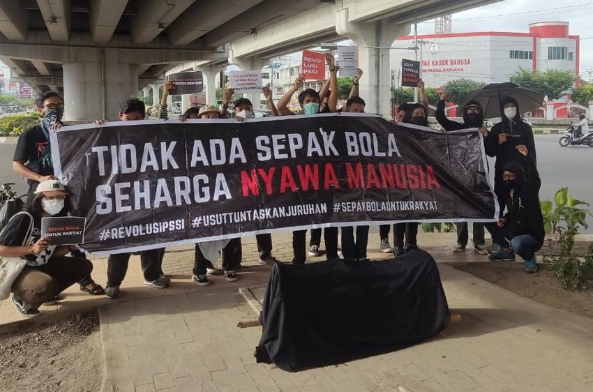 Suporter di Palembang...