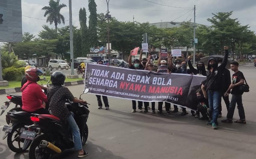 Suporter di Palembang...