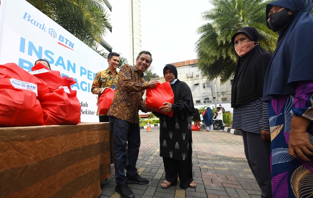 BTN dan Insan Pers Berbagi