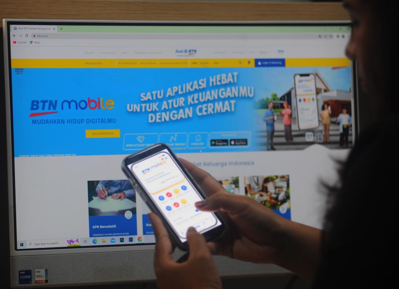 Transaksi BTN Mobile...