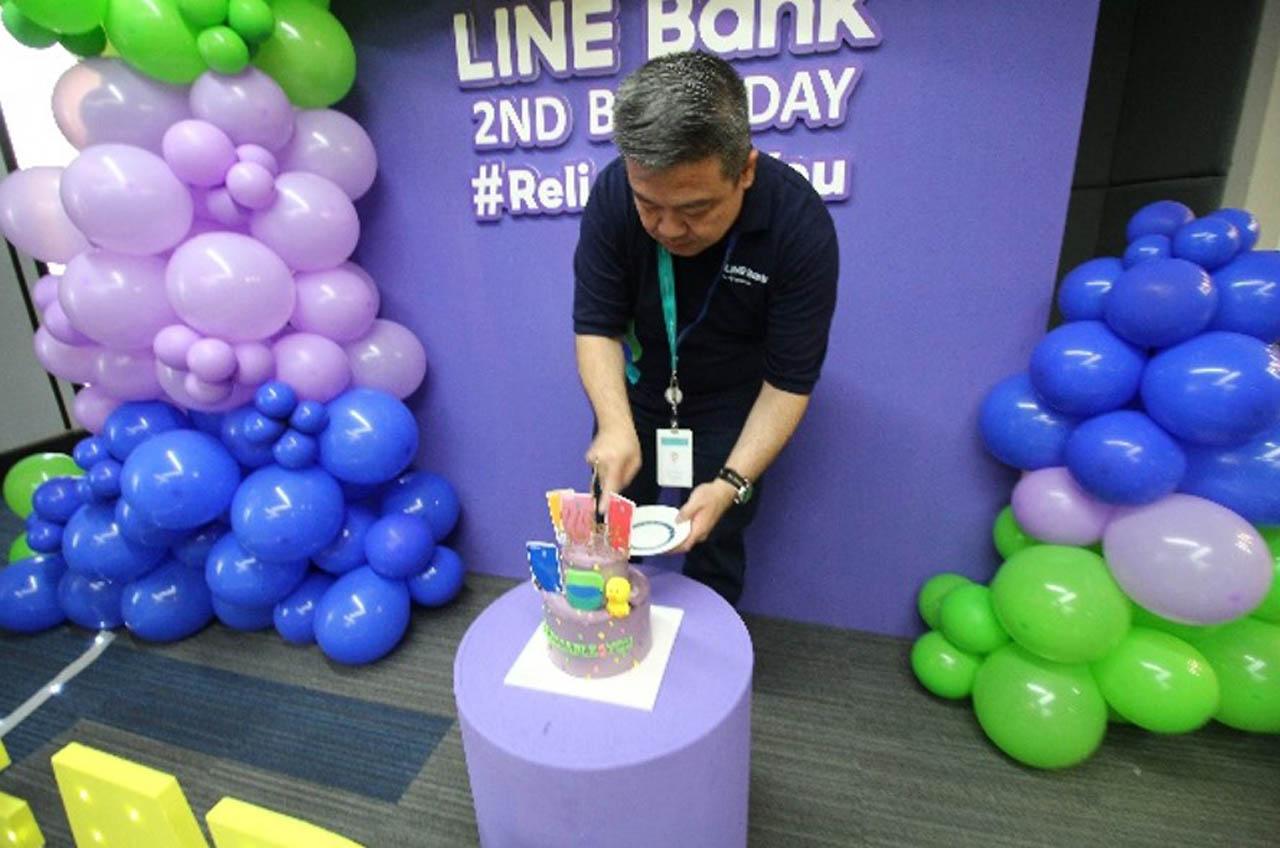 HUT Ke-2, LINE Bank...