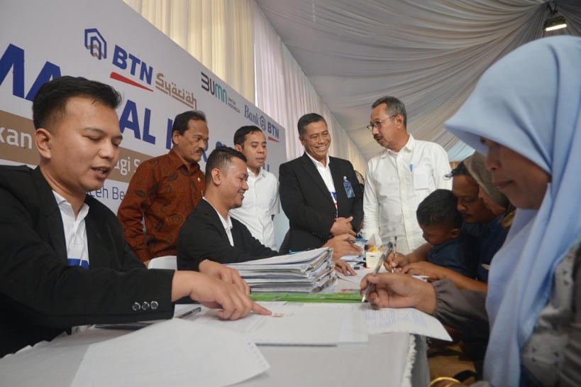 BTN Syariah Gelar Akad...