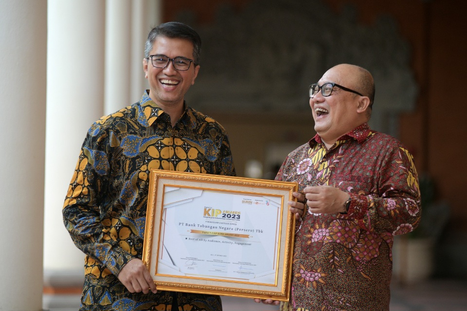 Bank BTN Raih Penghargaan...