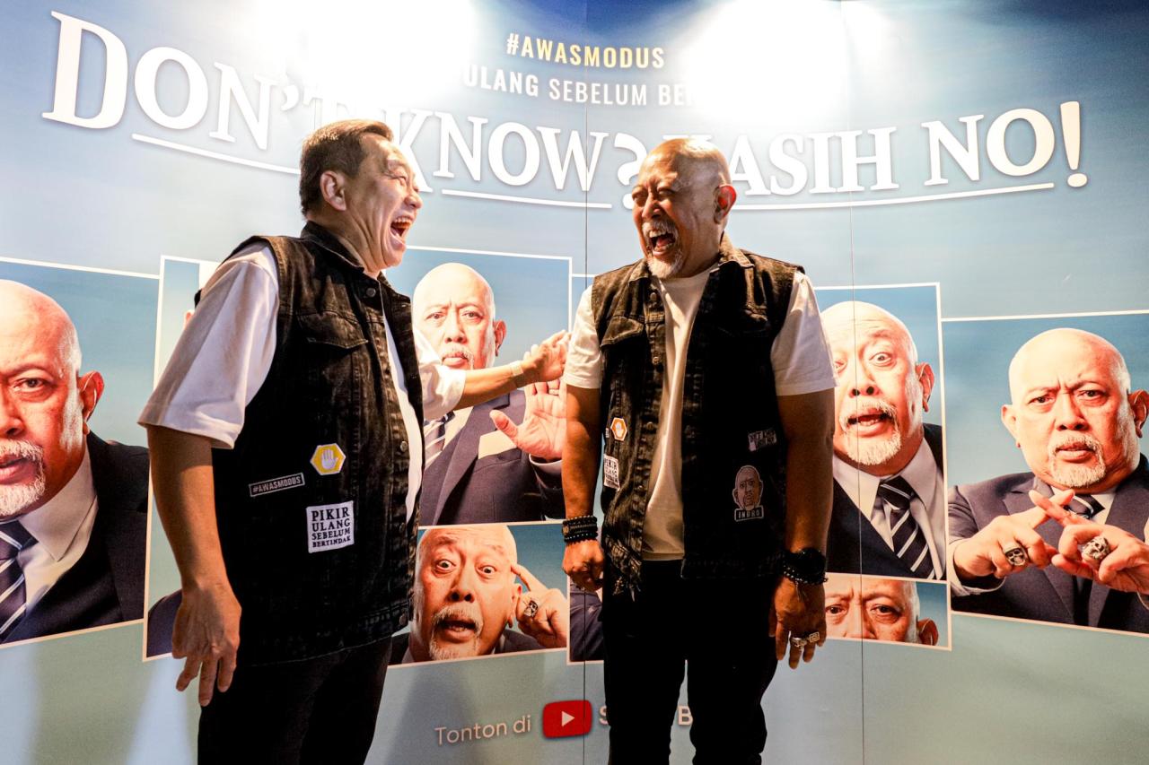 Gandeng Indro Warkop,...