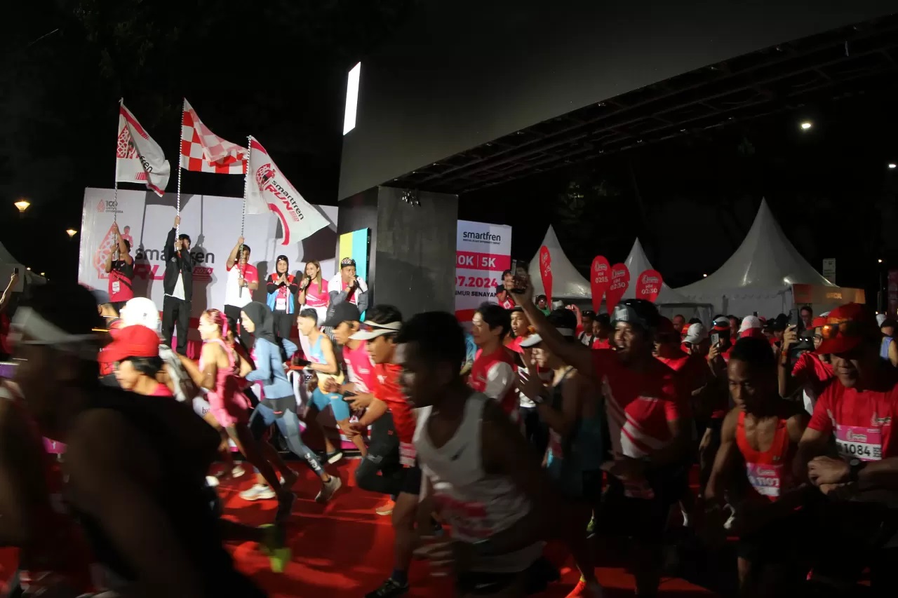 Smartfren Run 2024 Sukses...