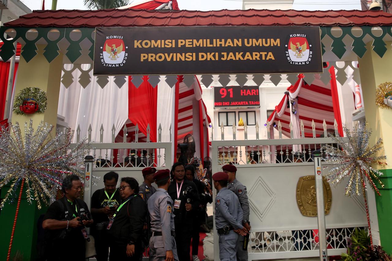 KPU DKI Jakarta Berhias...