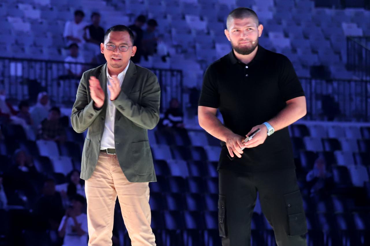 Khabib Nurmagomedov...