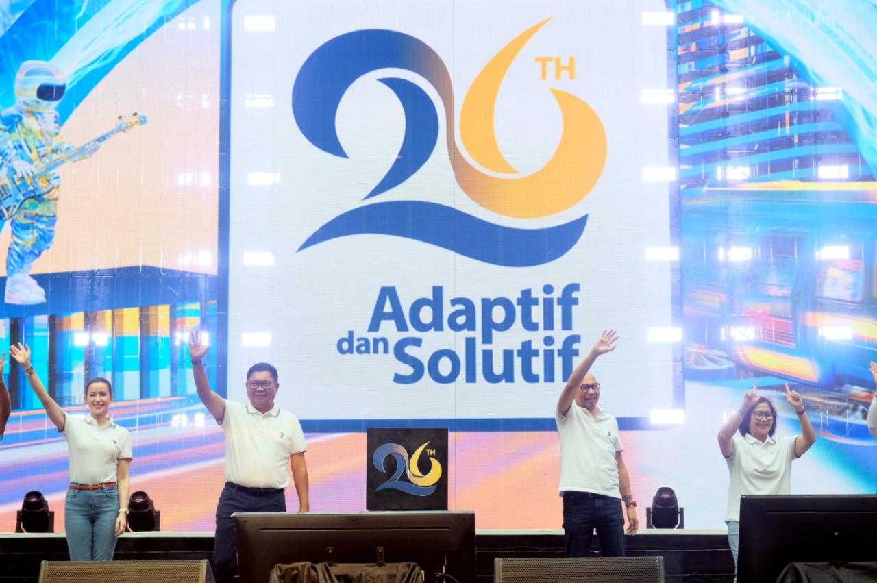 Rayakan HUT ke-26, Bank...