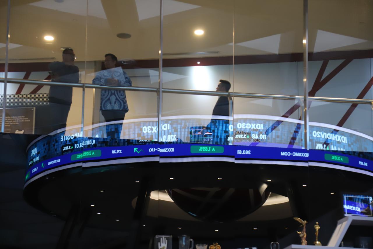IHSG Akhir Pekan Ditutup...
