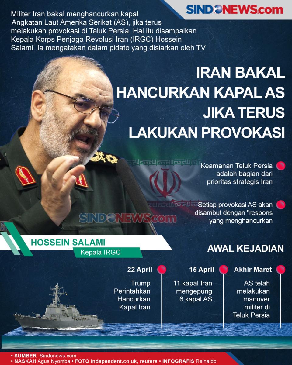 Iran Bakal Hancurkan...